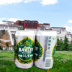 西藏拉萨青稞精酿纯生啤酒355ml圣地圣水纯粮酿造青藏高原特产