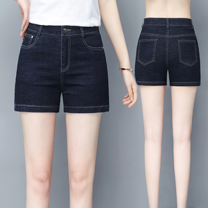 牛仔短裤女2021年新款夏季薄款女士高腰显瘦宽松夏天外穿a字热裤