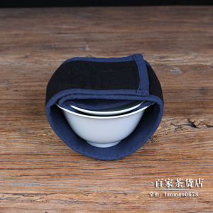 彧红布艺 | 盖碗条保护条 中式手工布艺 收纳袋保护紫砂壶
