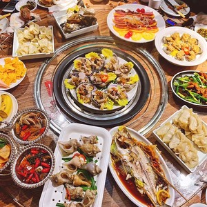 蒸海鲜的蒸汽锅餐厅