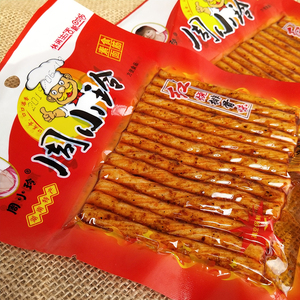 周小玲素食面筋 辣条 红烧排骨味湖南特色 童年回忆小零食