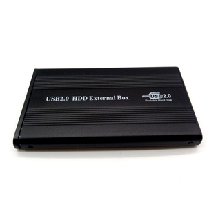 金属移动硬盘盒子USB2.0笔记本并口2.5英寸IDE机械固态电脑外壳