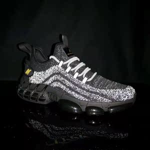 21年秋款加厚英国纽百伦满天星款飞织男鞋