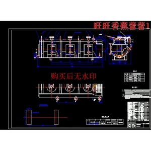 甲二、丙糖连续回溶机cad图dwg图素材