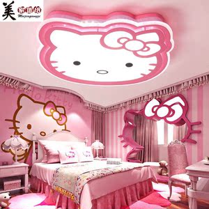 hello哈喽墙纸可爱韩式卧室主题宾馆壁画粉色公主粉kittykt猫壁纸