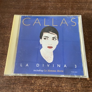 著名女高音 玛丽亚卡拉斯 拉迪瓦 古典 拆封CD