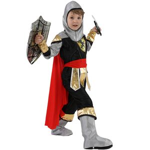 儿童小男孩古代欧洲中世纪波兰传统服饰武士英雄国王子cos衣服装