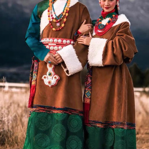 男女情侣款藏袍藏服藏族服装西藏藏装藏裙服饰藏式结婚旅拍民族风