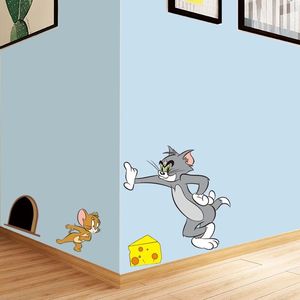 卡通动物墙贴纸儿童房间婴儿宝宝早教贴画墙面装饰墙纸自粘3D立体