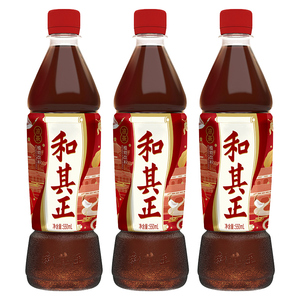 达利园和其正凉茶550ml*3瓶草本植物清凉饮料夏日网红饮品
