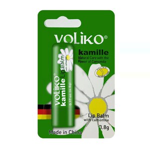 【粉丝专享】【voliko德国洋甘菊润唇膏】防干裂修护补水保湿滋润