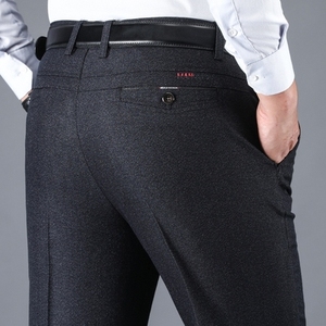 商务西裤爸爸装宽松秋季中年男士休闲裤中老年人长裤子40岁50
