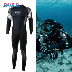 mares reef 潜水服立体裁剪专业男女款连体湿衣深潜保暖潜水衣3mm