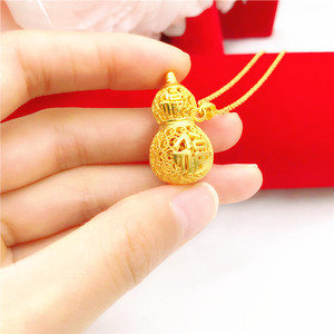 老凤祥黄金葫芦项链