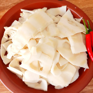 广西灵山特产腌制笋类制品竹笋片清水泡笋片甜竹笋鲜嫩爽脆500克