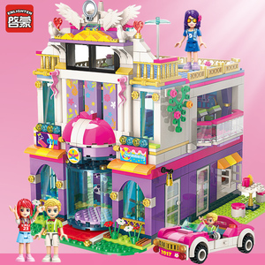 启蒙乐高积木拼装儿童玩具益智6女孩子8公主梦10城堡别墅系列12岁