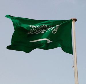 沙特阿拉伯国旗saudi arabia flag4号规格150x90cm世界各国旗帜 - 阿