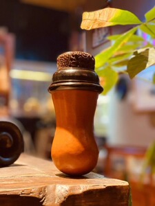 精品鸣虫葫芦虫具有年头的本长黑虫葫芦叫罐收藏把玩蝈蝈蛐蛐