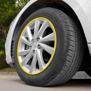 汽车轮毂保护贴保护条轮胎钢圈防擦条防刮蹭装饰条防撞条彩色胶条