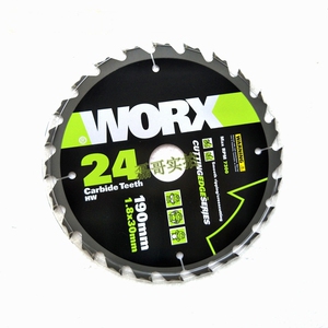 威克士电圆锯原装锯片 7寸木工合金切割片185mm 190mm木材锯片