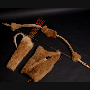 传统仿古装饰弓箭弓囊箭壶箭囊箭袋箭筒影视婚礼道具古代装饰礼品