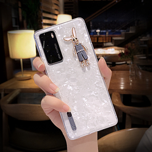 华为p40手机壳硅胶潮牌限量版p40pro全包防摔5g网红可爱仙女奢华高档