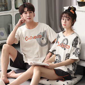 夏天情侣装套装可爱