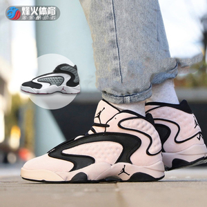 烽火 air jordan og 黑粉熊猫 黑白aj13 女子篮球鞋 cw1118-602