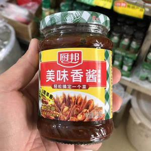 厨邦美味香酱220g*2瓶&nbsp;香味浓郁 爆炒花甲酱拌面下饭烧烤调味料