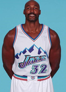 卡尔马龙球衣湖人犹他爵士国家队篮球服