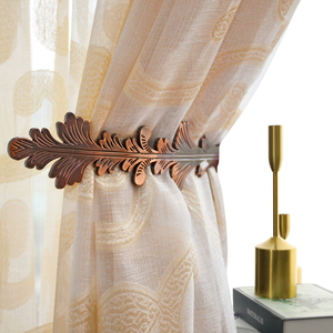 北欧合金窗帘挂钩绑带配饰墙钩配件辅料壁钩客厅装饰现代简约g137