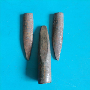 铮30片寸片开山1石器楔采石楔子子劈石器配钻头破石分裂夹片开