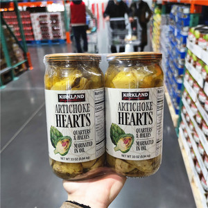 苏州costco代购 西班牙进口kirkland科克兰油渍洋蓟心罐头940g