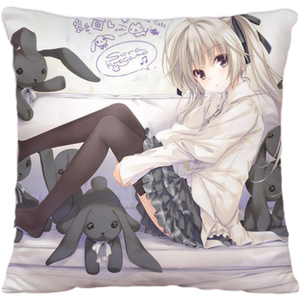 二次元抱枕缘之空穹妹动漫周边春日野穹定制靠垫方形枕头学生宅男