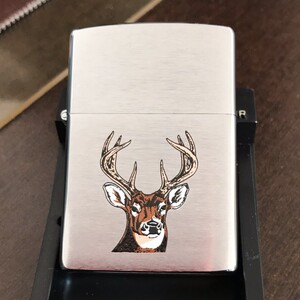 000人付款淘宝原装zippo动物200ga552胜利鹿头正面观