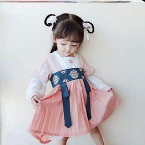 古风两一岁半2岁宝宝裙子婴儿汉服夏季春秋款女薄款古装襦裙超仙3
