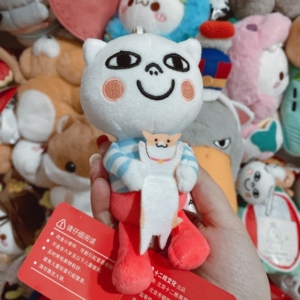 llj夹机占猪傻傻挂件毛绒公仔娃娃