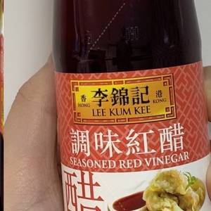 现货澳门香港港版李锦记调味红醋大红浙醋拌面海鲜207ml抖音同款
