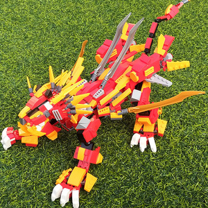 乐高幻影忍者2022年新品火焰狮子大战动物积木拼装玩具益智男孩子