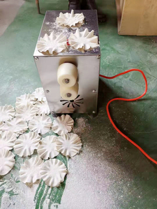 仿手工小型荷叶边烧麦皮压花机商用自动碾花机自动出花烧麦皮机器