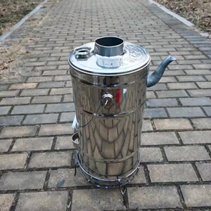 烧水壶柴火农村不锈钢烧柴火水壶l烧水炉烧火开水水暖炉土l台野