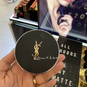 现货 ysl 杨树林 气垫 bb 粉底粉饼 银气垫 10/20