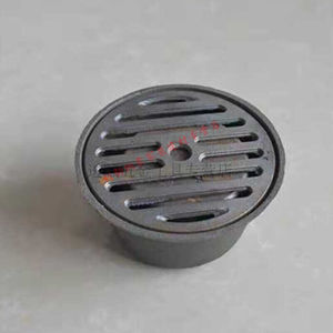 厨房网框式150地漏铸铁丝扣地漏dn5075100150防臭地漏铸铁地漏阳