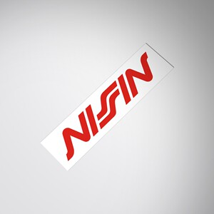 适用于nisin decal sticker机车卡钳刹车日清改装车身贴纸车贴花