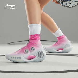 李宁篮球鞋wow9-test r1高帮女鞋wow旗舰正品减震回弹官方运动鞋
