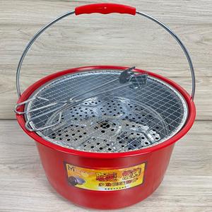 农村冬天烤火盆乔迁家用烧炭火烧烤碳火盆木炭取暖器炉炭室内手提