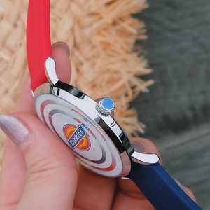 dickies迪克斯帝客手表旗舰新款潮流小标靶手表女情侣对表彩色