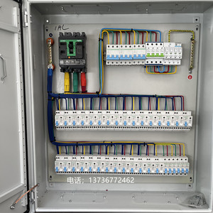 定制施耐德低压成套配电箱三相四线电表箱不锈钢工地控制箱动力柜