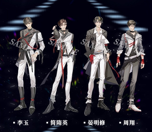 【南瓜瓜】现货正版 cp27 188男团 偶像企划 亚克力 立牌周边