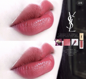 ysl/圣罗兰水光唇釉617哑光唇釉16 方管口红01睫毛膏中小样